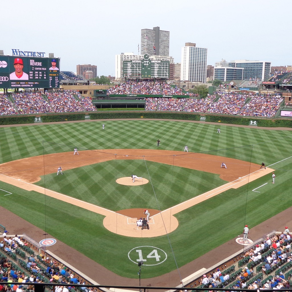 Home to Chicago Cubs Wrigley Field