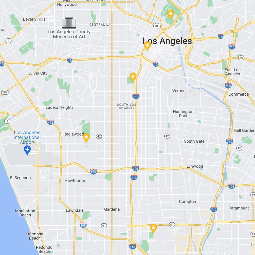 Los Angeles City Map