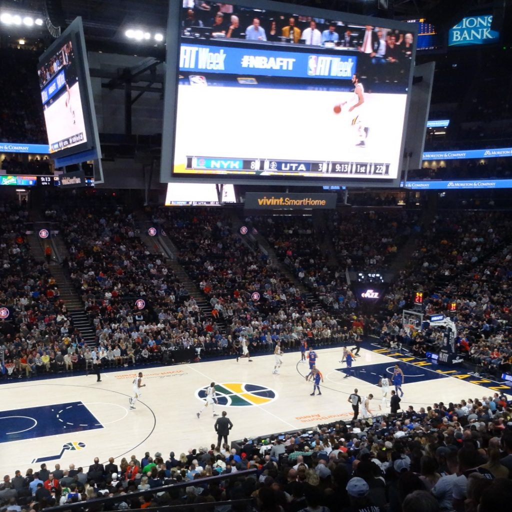 Utah Jazz Vivint Smart Home Arena